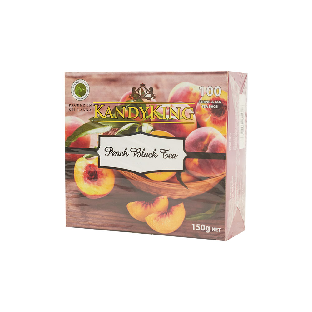 Kandy King чай черный с персиком 150 г